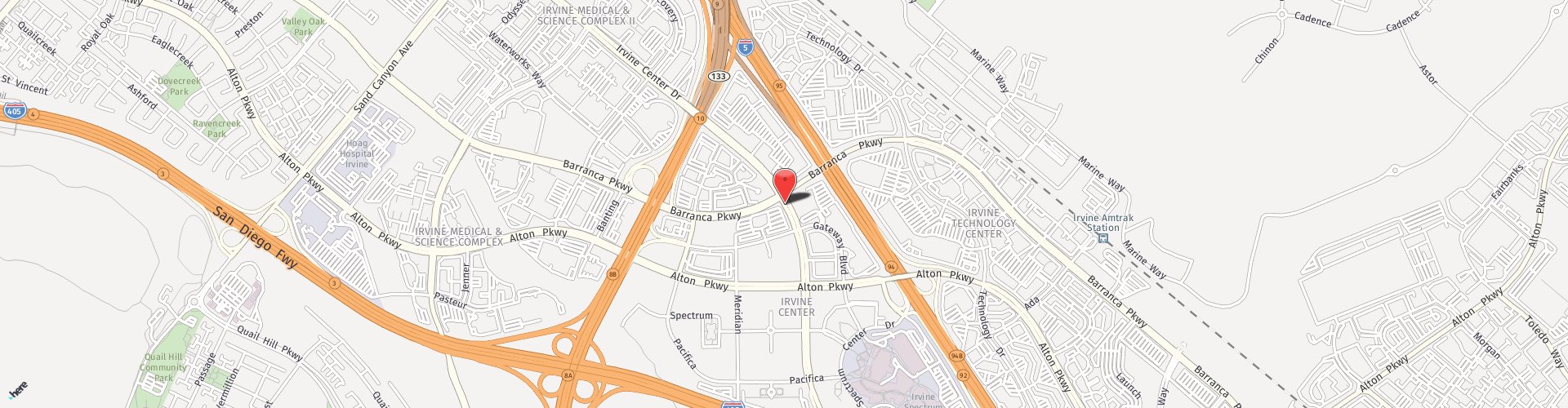 Location Map: 7700 Irvine Center Drive Irvine, CA 92618